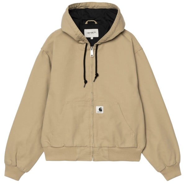 Women's Carhartt WIP OG Active Jacket (Dusty Hamilton Brown Rinsed)
