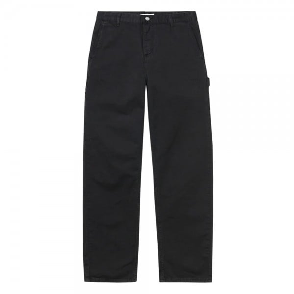 Women's Carhartt WIP Pierce Straight Pant (Black Acadia Twill)