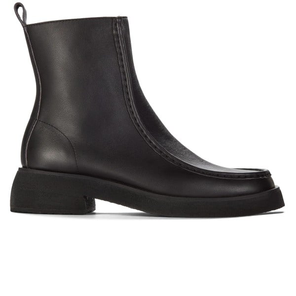 Women's Clarks Originals Effery Zip (Black Leather)