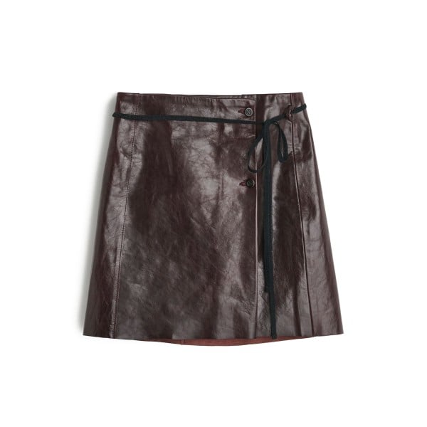 Women's Our Legacy Short Sarong (Chianti Leather)