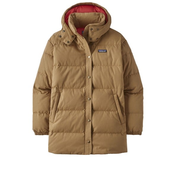Women's Patagonia Cotton Down Parka (Nest Brown)