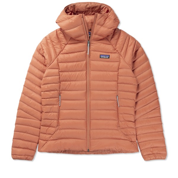Women's Patagonia Down Sweater Hooded Jacket (Burl Red)
