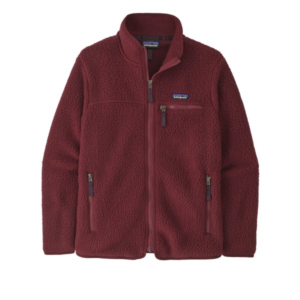 Women's Patagonia Retro Pile Fleece Jacket (Carmine Red)
