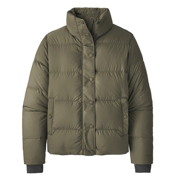 Women's Patagonia Silent Down Jacket (Basin Green)