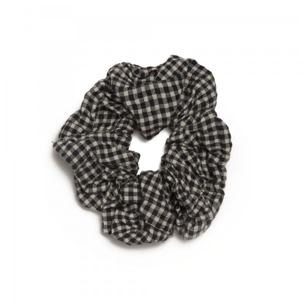 Women's YMC Big Scrunchie (Black/Grey)