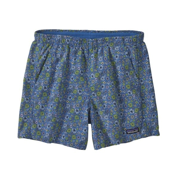 Women's Patagonia Baggies Shorts 5" (Floral Fun: Vessel Blue)