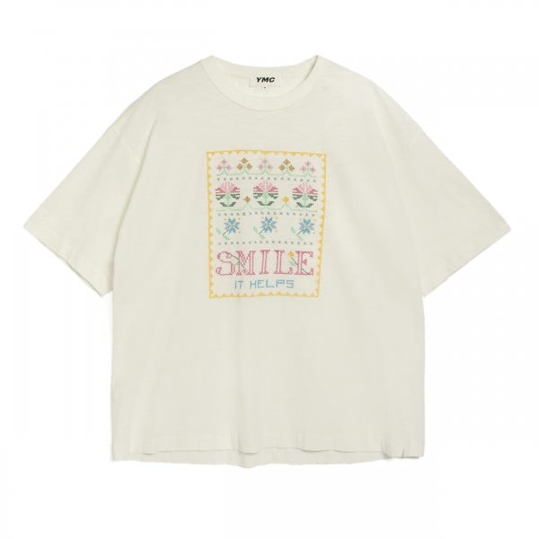 YMC Smile T-Shirt (White)