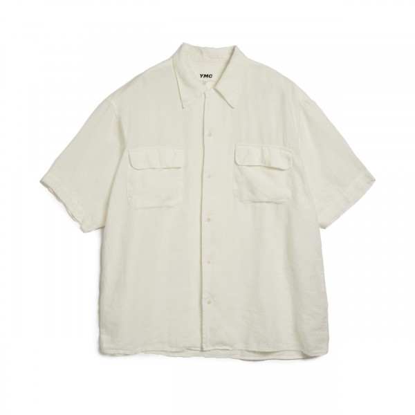 YMC Wray Short Sleeve Shirt (White)