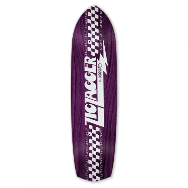 Zip Zagger by Krooked Cruiser Skateboard Deck 8.625" (Assorted Veneer)