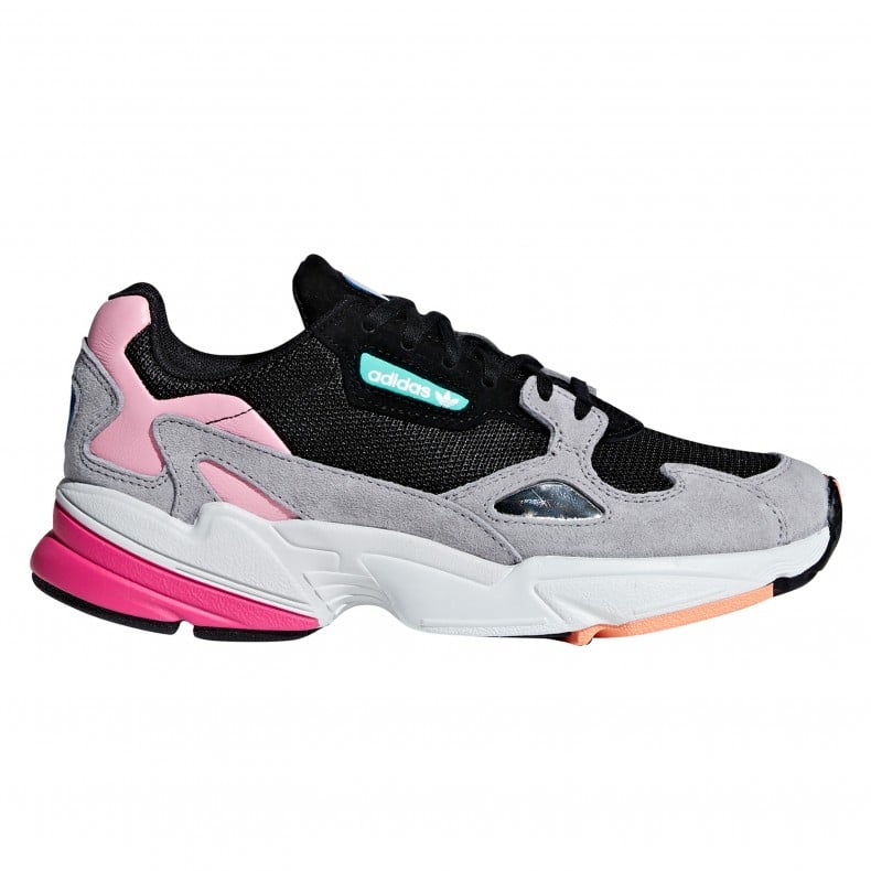 Adidas originals falcon black pink hotsell