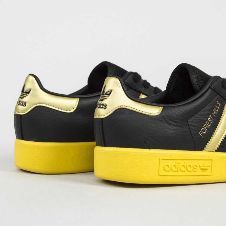 adidas Originals Forest Hills OG Core Black Gold Metallic EQT