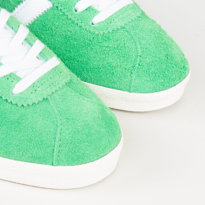 adidas Originals Gazelle Vintage Semi Flash Green Footwear White