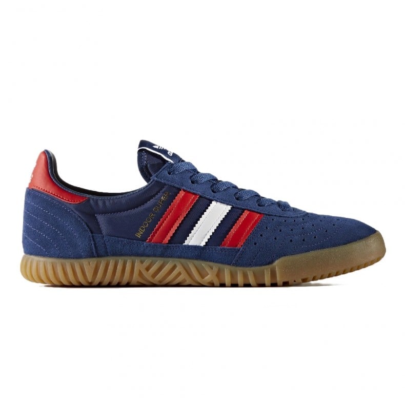 adidas indoor super red blue