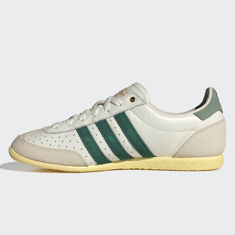 スニーカー adidas Japan White Green JI2663 adidas Originals Japan W Off White Collegiate Green Women