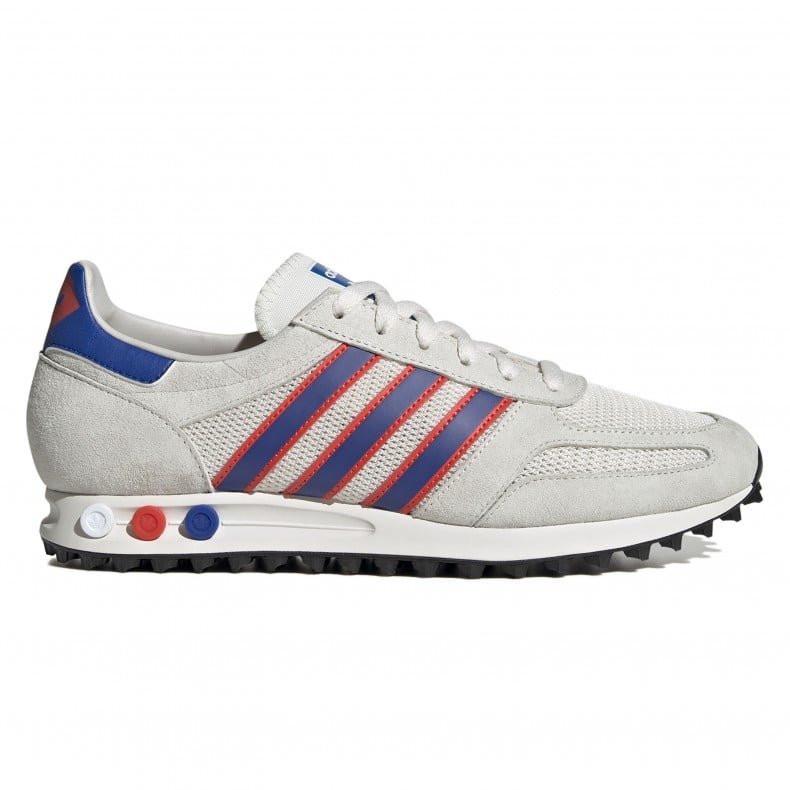adidas Originals LA Trainer Chalk White Royal Blue Bright Red ID4663 Consortium