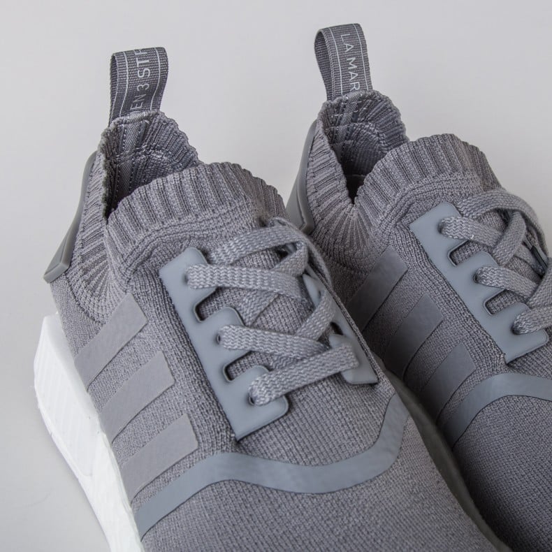 adidas Originals NMD R1 Primeknit W Grey Three Grey Three Footwear White Consortium