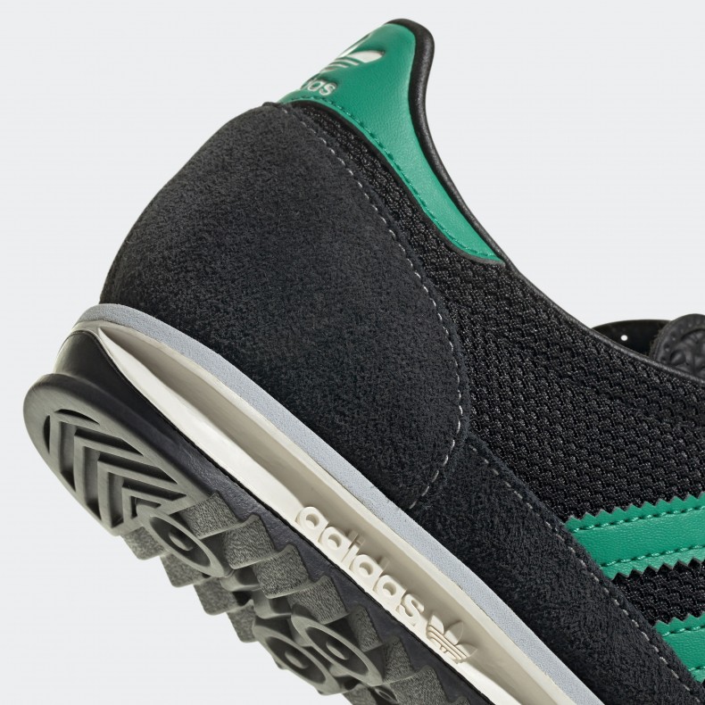 adidas Originals SL 72 OG W Core Black Semi Court Green Halo Blue JI1875 Consortium