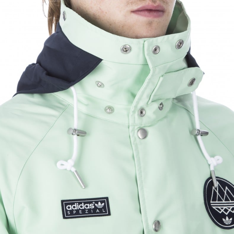 adidas livesey anorak mist jade