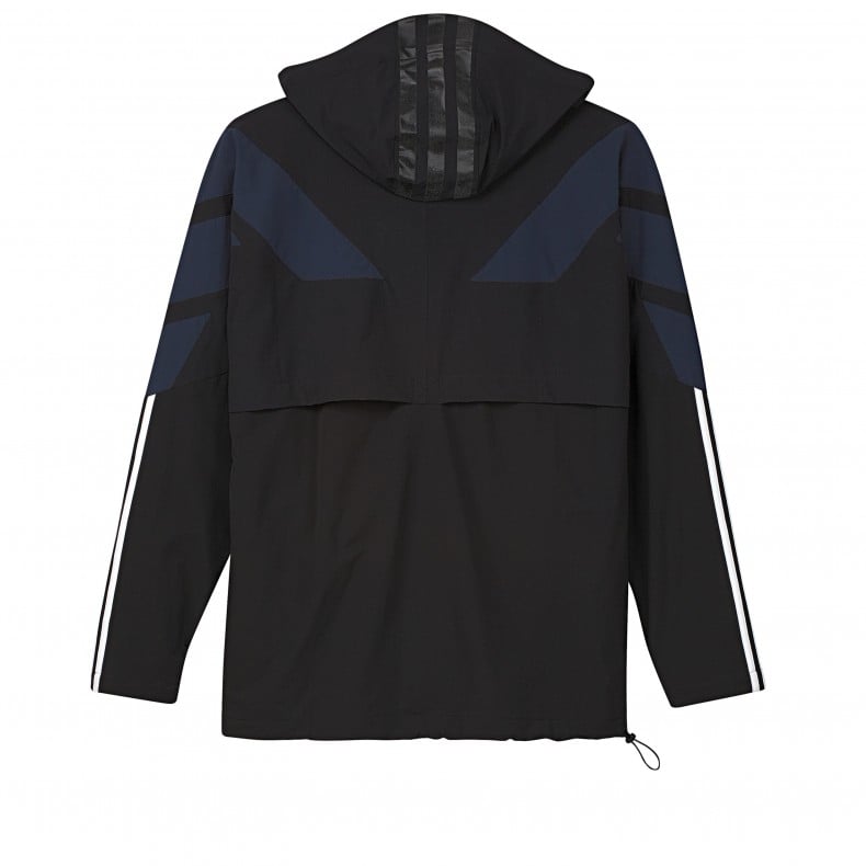 adidas Skateboarding 3-Stripes Jacket (Black/Collegiate Navy/Carbon ...