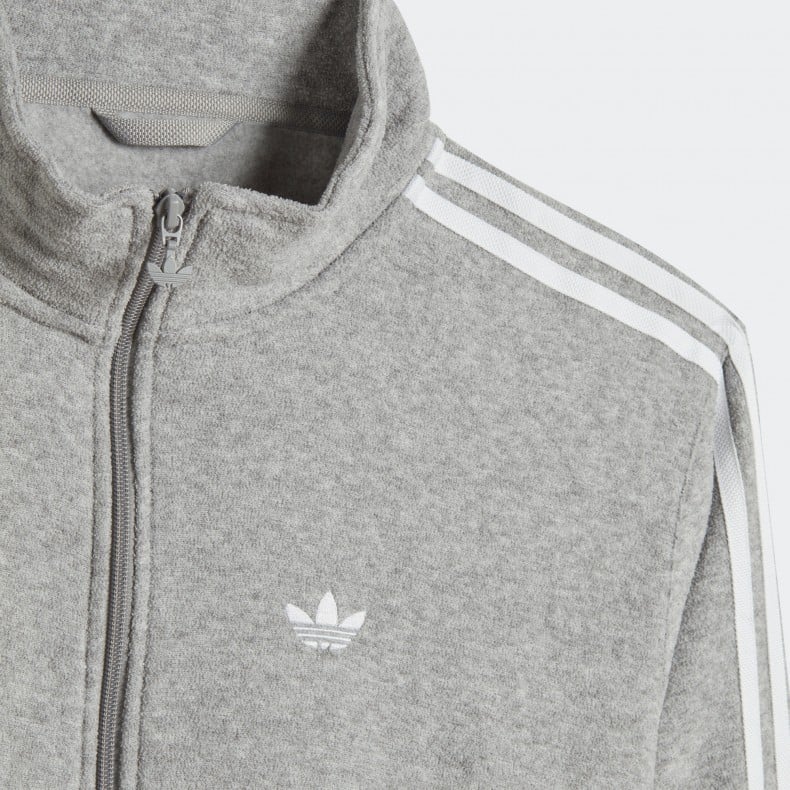 Grey adidas firebird tracksuit hot sale