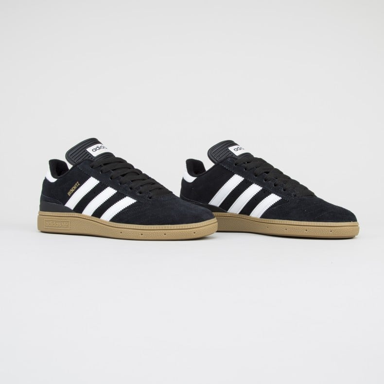 adidas Skateboarding Busenitz (Black 1/Running White FTW/Metallic Gold ...