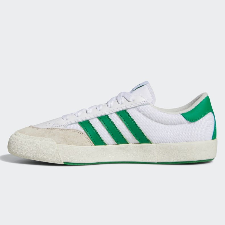 adidas Skateboarding Nora (Footwear White/Green/Footwear White ...