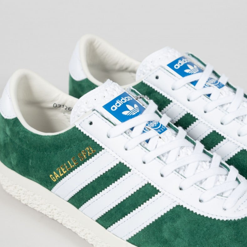 Adidas spezial shop green and white