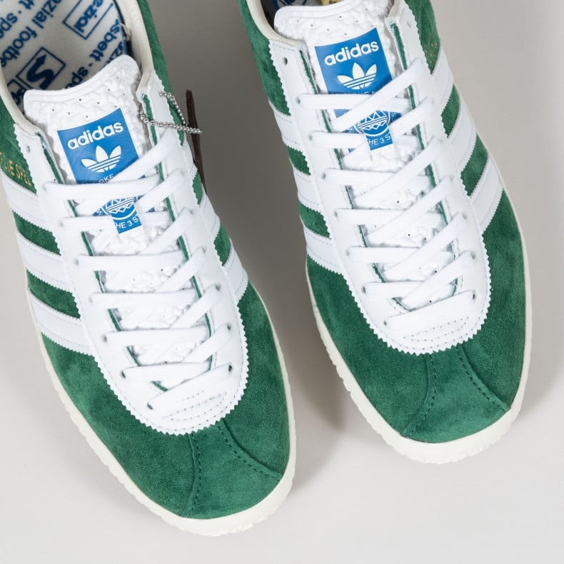 adidas SPEZIAL Gazelle SPZL (Dark Green/Footwear White/Off White ...