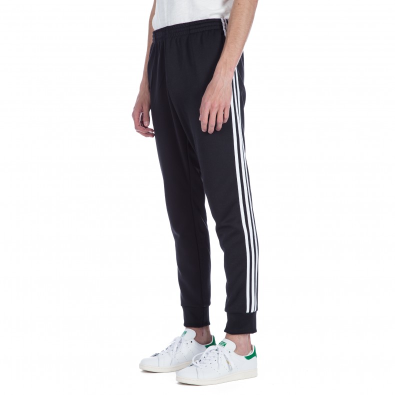 Adidas Superstar Cuffed Track Pants (Black) - Consortium.