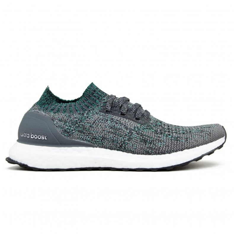 ultra boost uncaged grey green