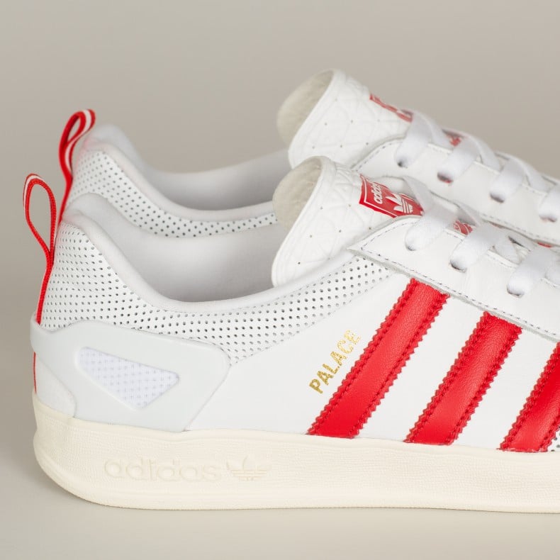 Adidas x Palace Pro Footwear White Red Gold Metallic Consortium