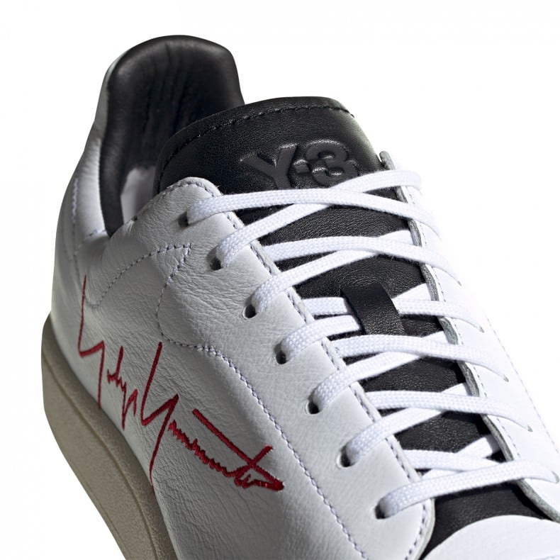adidas Y-3 Yohji Court (Footwear White/Red/Black)