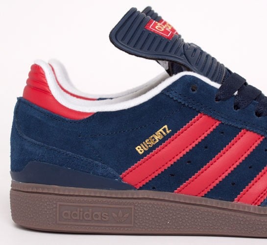Adidas Skateboarding Busenitz Collegiate Navy University Red Gum Consortium