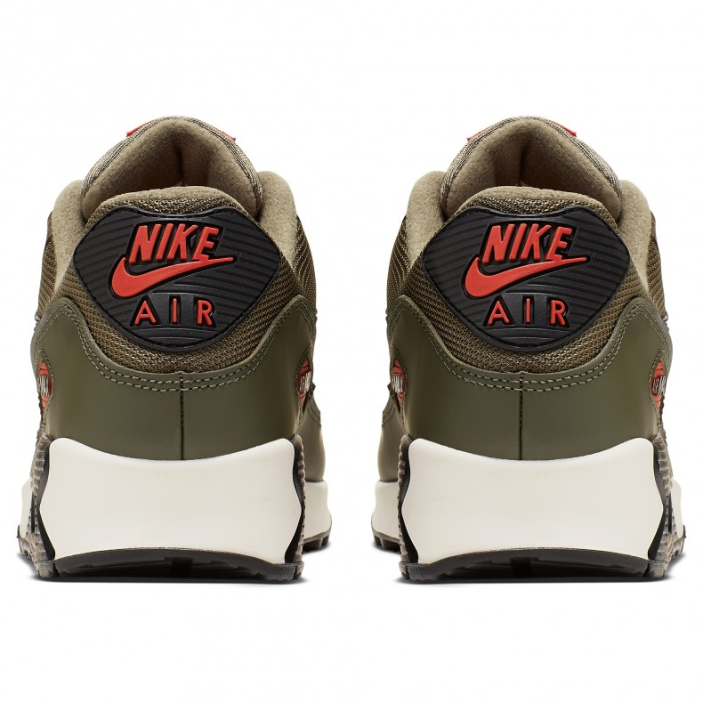 Vervelen rundvlees Specialist Nike Air Max '90 Essential (Medium Olive/Black-Team Orange) - AJ1285-205 -  Consortium