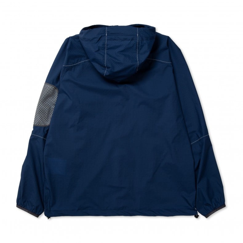 and wander Breathable Ripstop Hooded Jacket (Navy) - 5742121075-120