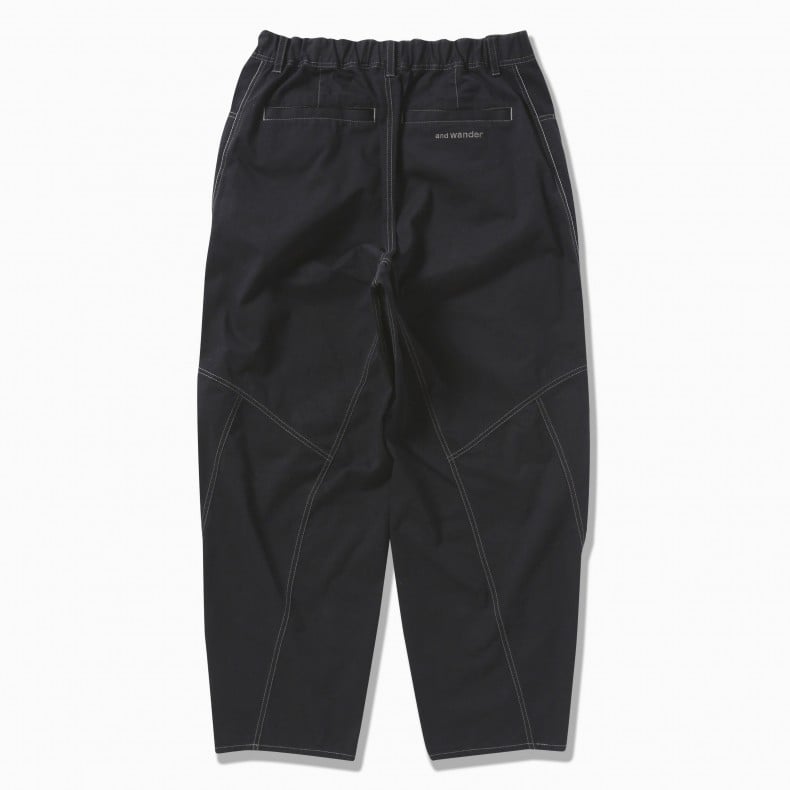 and wander Dry Easy Denim Wide Pants (Black) - 5743282085-010 - Consortium