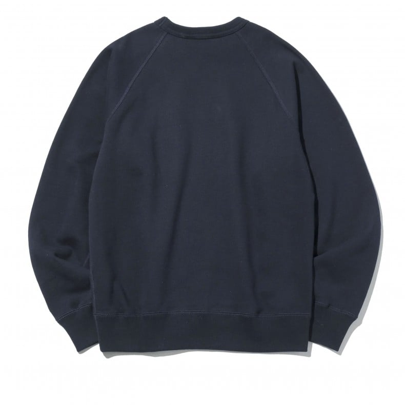 Battenwear Team Reach Up Crew Neck Sweatshirt Midnight Navy x White SWT 001 23 NVY Consortium