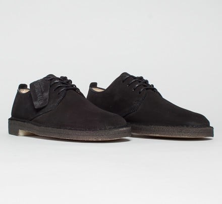 Clarks Originals Desert London Black Suede Consortium