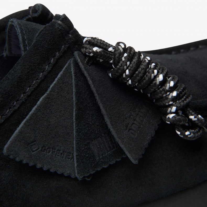 Clarks Originals Wallabee GORE-TEX (Black Suede) - 26179251