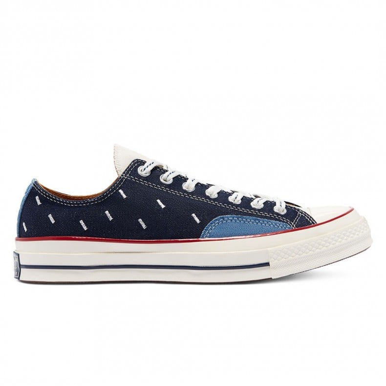 Converse Chuck Taylor All Star 70 Ox Indigo Boro Midnight Navy Egret Garnet 171065C Consortium