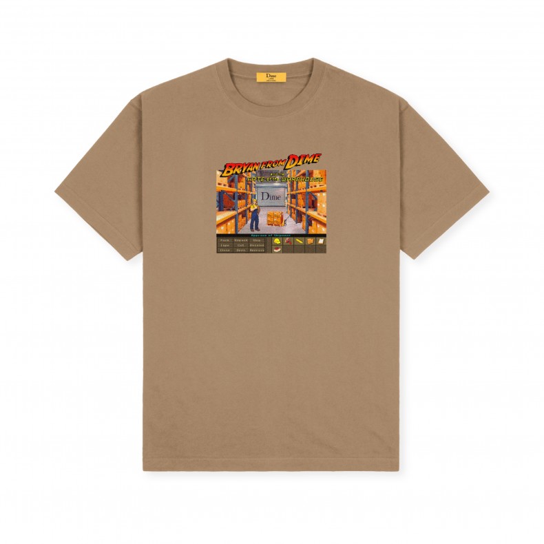 Dime DOS T-Shirt (Camel) - DIMESU22CAM - Consortium