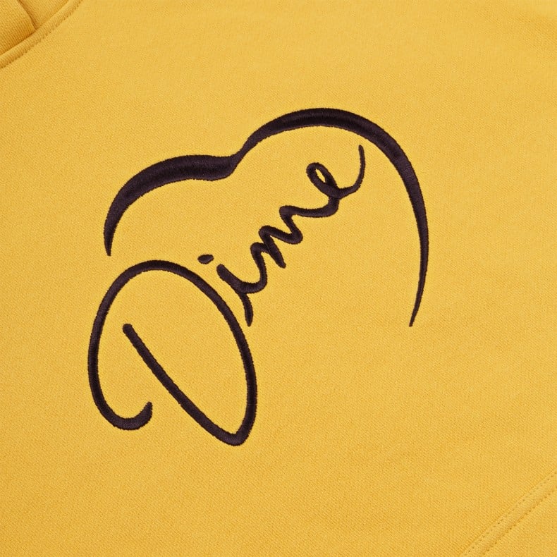 Dime 2024 yellow hoodie