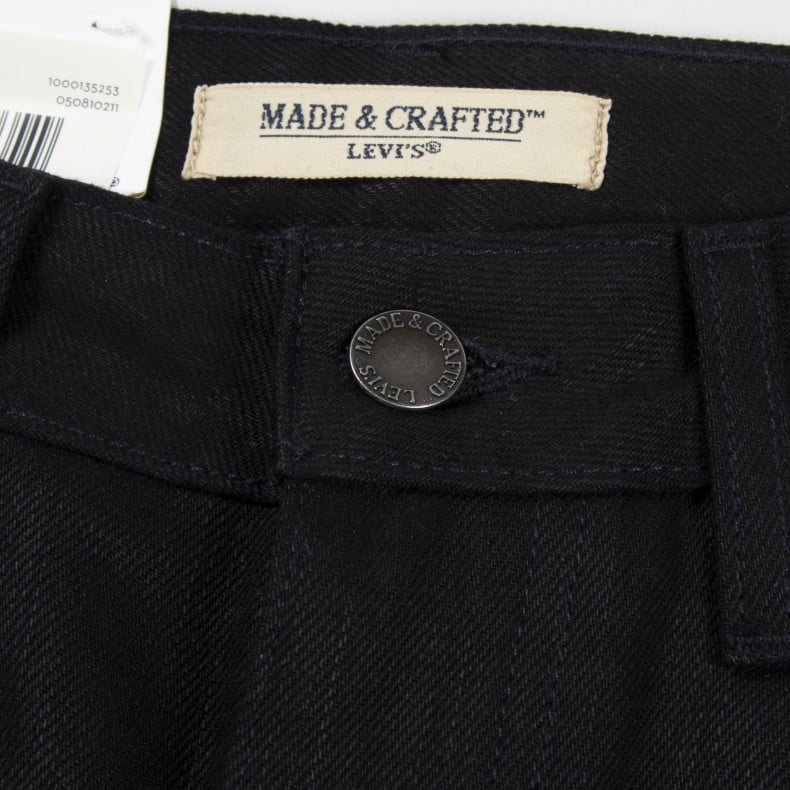 Levi's Made & Crafted Tack Slim Denim Jeans (Black Selvedge) - Consortium.