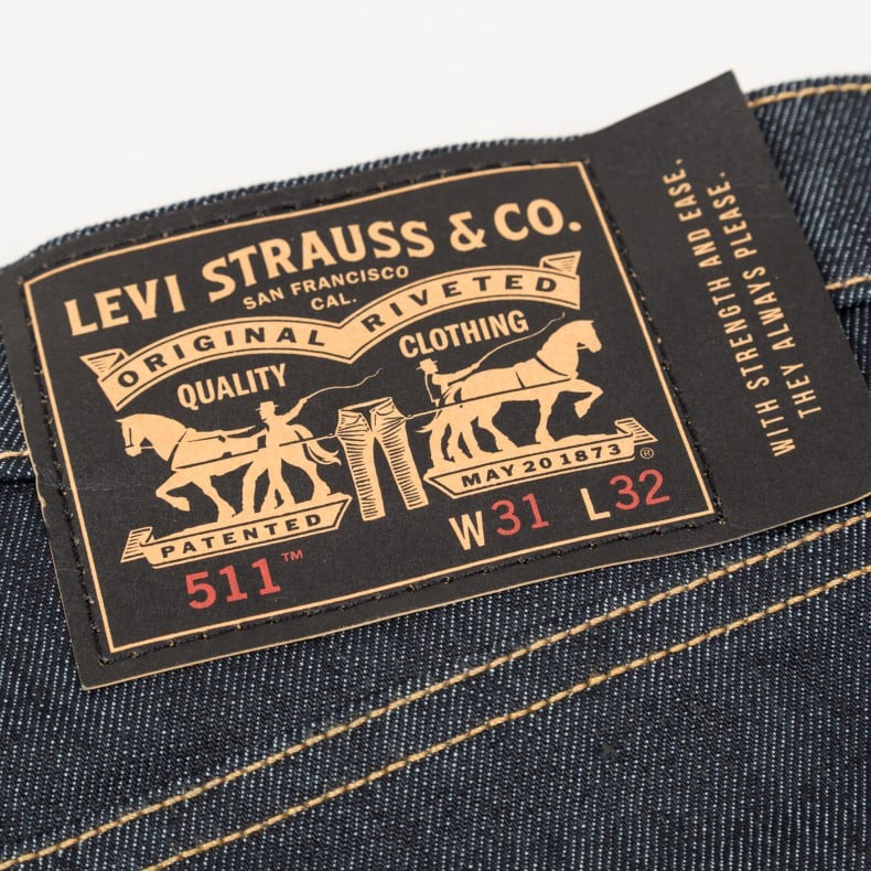 Levi's Skateboarding 511 Jeans (Rigid Indigo) - Consortium