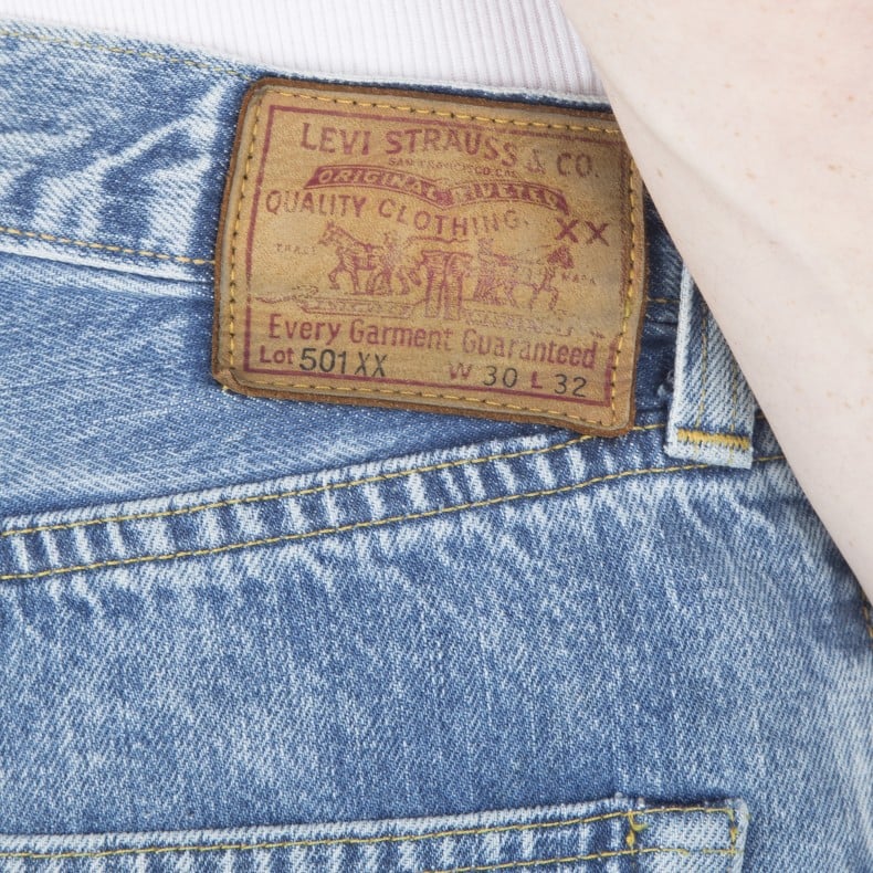 Levi s Vintage Clothing 1947 501 Selvedge Cone Denim Beaches