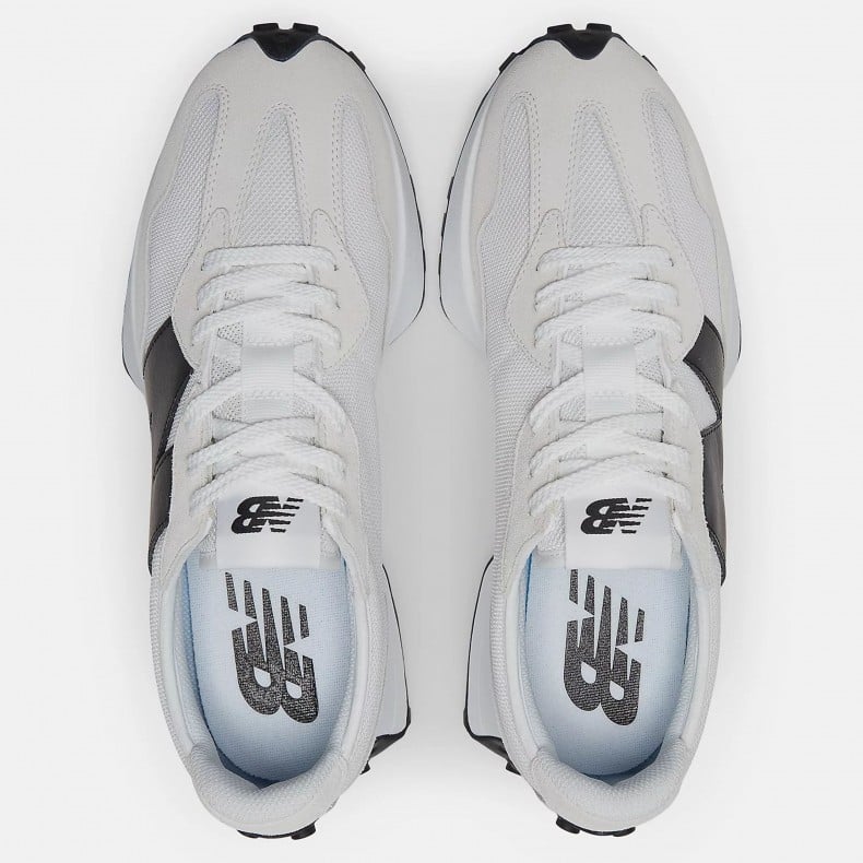 New Balance 327 White Black MS327CWB Consortium