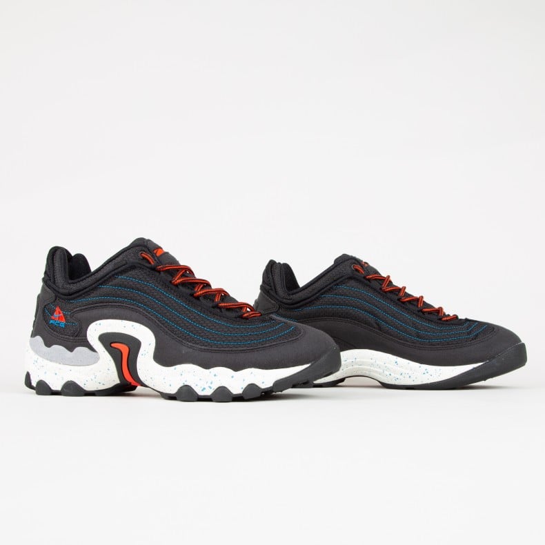Nike ACG Air Skarn Black Habanero Red Imperial Blue CD2189 001 Consortium