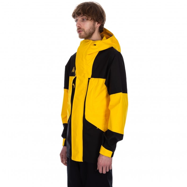 nike acg gore tex jacket yellow