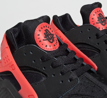 Nike Air Huarache Love Hate Pack QS Black University Red