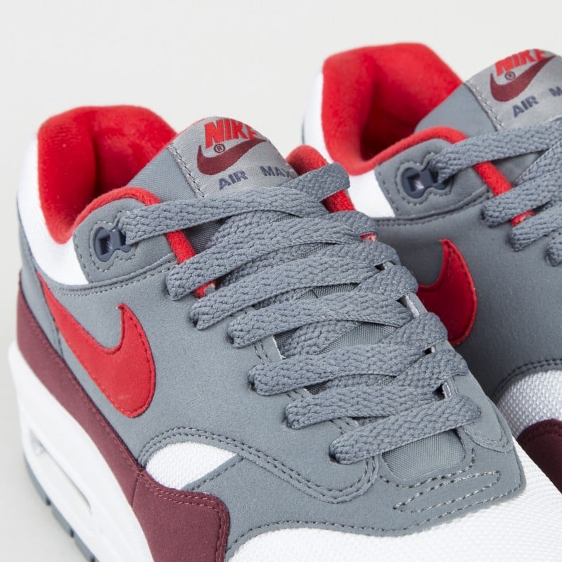 Nike air max 1 university red cool grey clearance